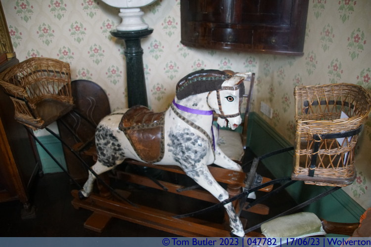 Photo ID: 047782, Rocking horse, Wolverton, England