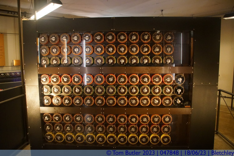 Photo ID: 047848, A replica of the Bombe, Bletchley, England
