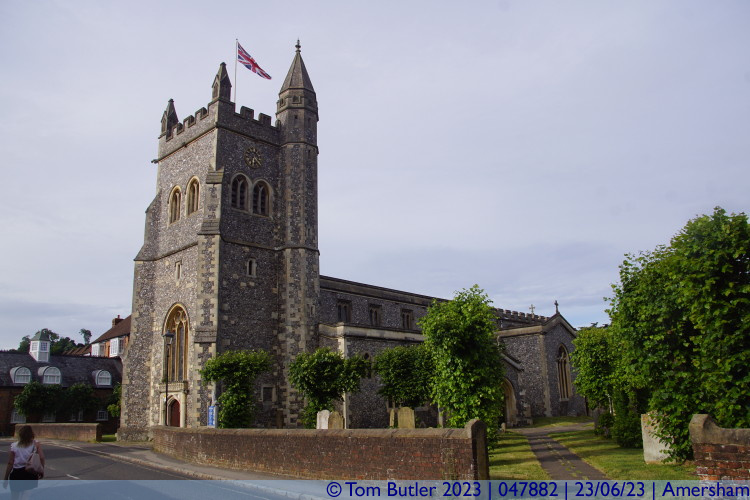 Photo ID: 047882, Approaching the church, Amersham, England
