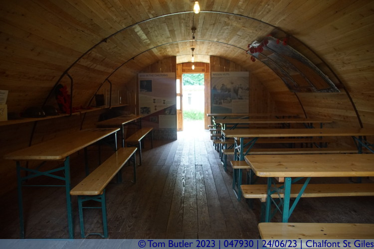 Photo ID: 047930, Inside the WWI Bow Hut, Chalfont St Giles, England