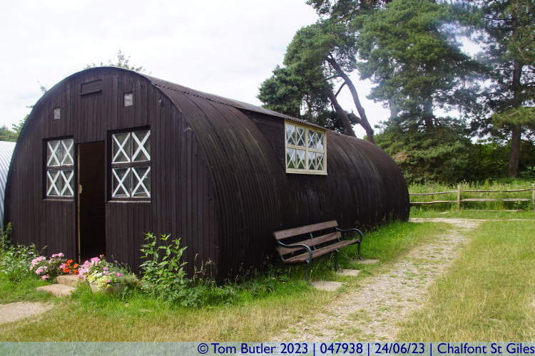 Photo ID: 047938, RAF Nissen hut, Chalfont St Giles, England