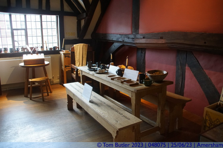 Photo ID: 048075, Inside the Tudor Hall House, Amersham, England