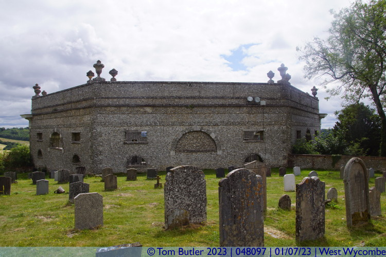 Photo ID: 048097, The Dashwood Mausoleum, West Wycombe, England