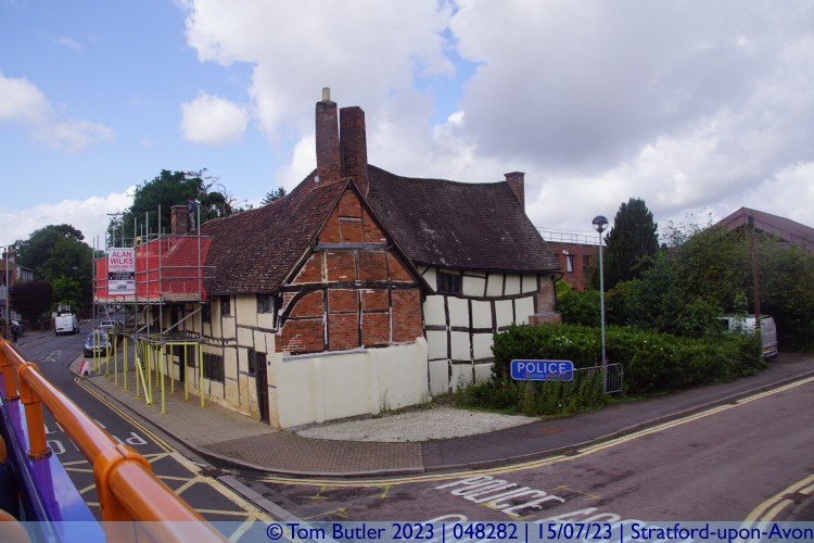 Photo ID: 048282, Oldest inhabited building, Stratford-upon-Avon, England