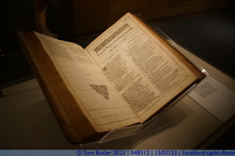 Photo ID: 048312, The Second Folio, Stratford-upon-Avon, England