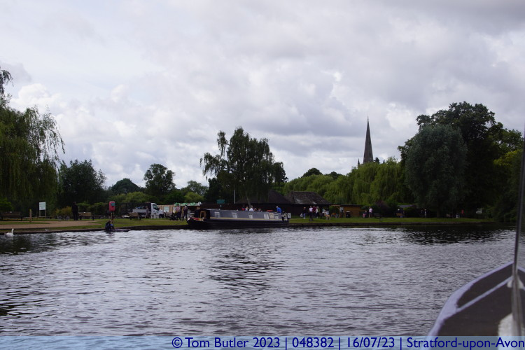 Photo ID: 048382, The Spire of Holy Trinity, Stratford-upon-Avon, England