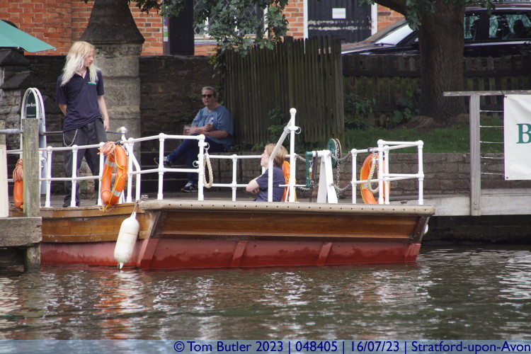 Photo ID: 048405, The Chain ferry, Stratford-upon-Avon, England