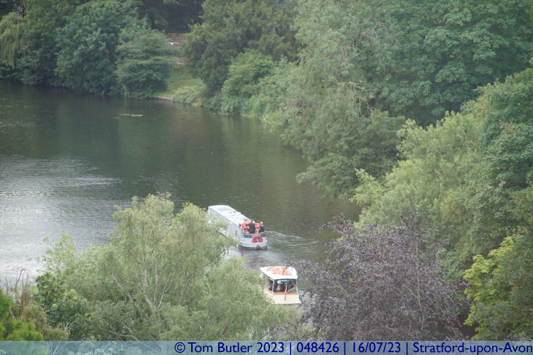 Photo ID: 048426, Avon and boats, Stratford-upon-Avon, England