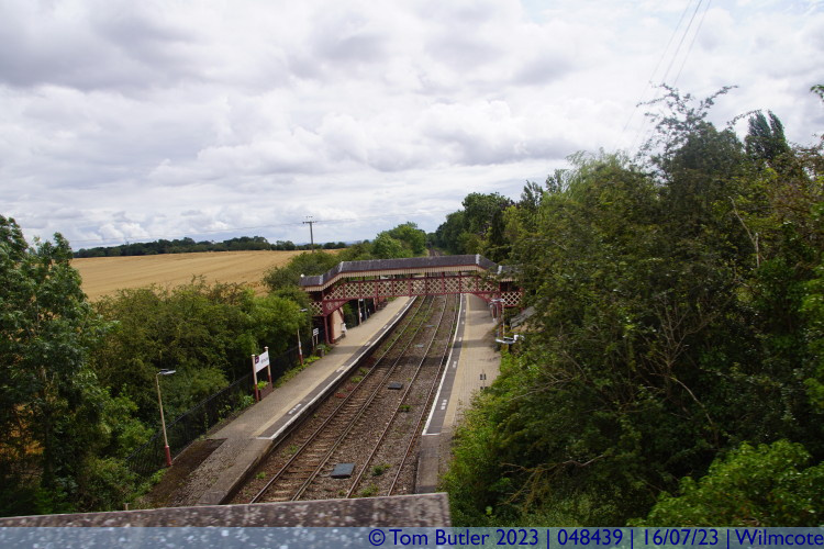 Photo ID: 048439, Crossing the railway, Wilmcote, England