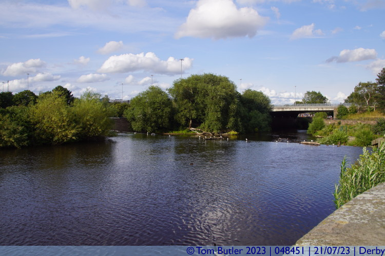 Photo ID: 048451, Looking towards the Weir, Derby, England