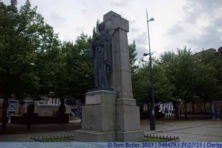Photo ID: 048479, War memorial, Derby, England
