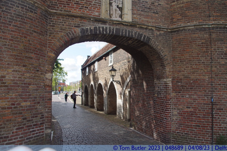 Photo ID: 048689, Gate fortifications, Delft, Netherlands