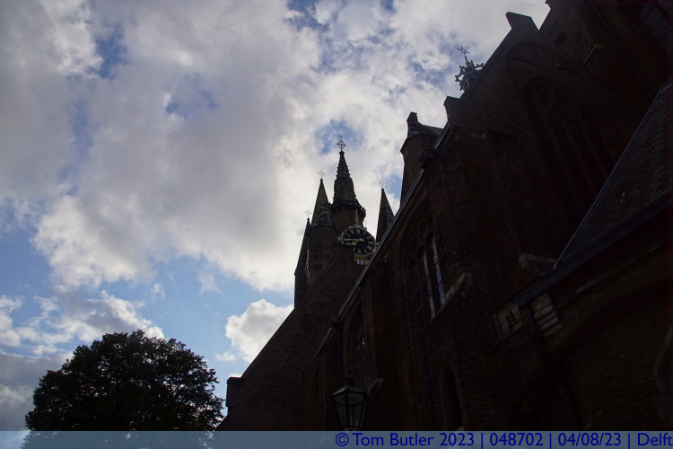 Photo ID: 048702, Tower of the Old Church, Delft, Netherlands