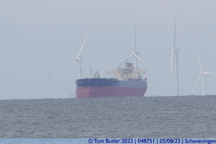 Photo ID: 048751, Tanker out in the North Sea, Scheveningen, Netherlands