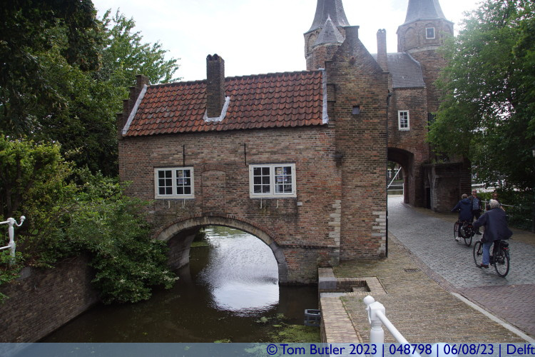 Photo ID: 048798, Fortified canal, Delft, Netherlands