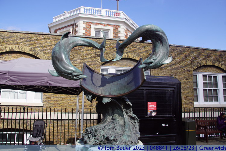 Photo ID: 048841, The dolphin sundial, Greenwich, England