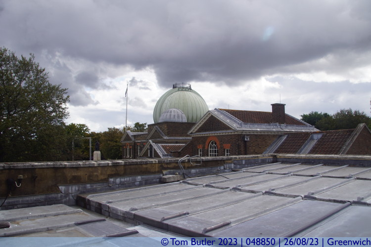 Photo ID: 048850, Looking across the roofs of the Observatory, Greenwich, England