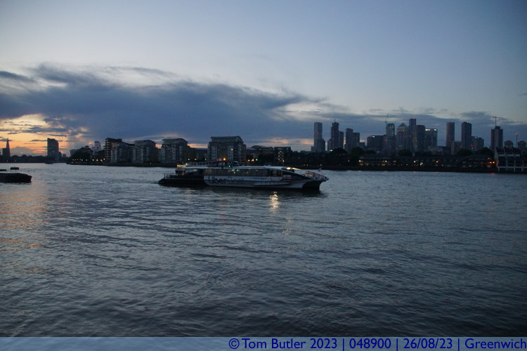 Photo ID: 048900, A River ferry, Greenwich, England