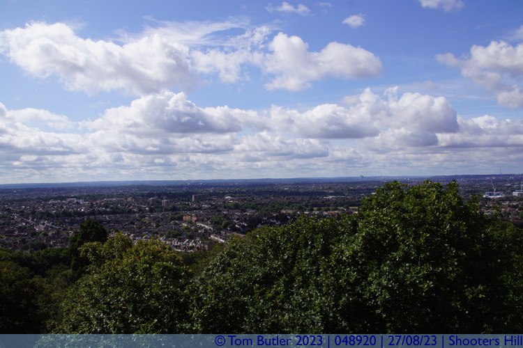 Photo ID: 048920, View south from Severndroog castle, Shooters Hill, England