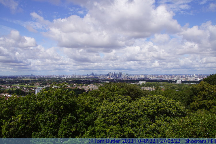 Photo ID: 048932, View North from Severndroog Castle, Shooters Hill, England