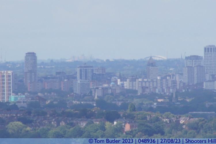Photo ID: 048936, Windsor Castle just visible on the Horizon, Shooters Hill, England