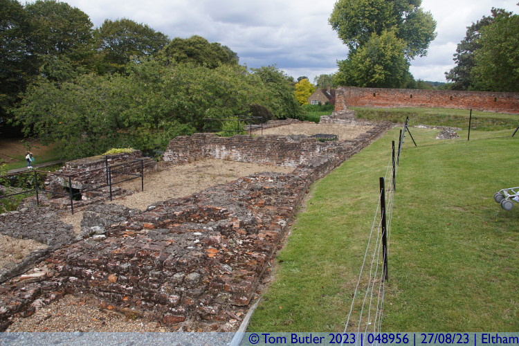 Photo ID: 048956, Ruins of the original palace, Eltham, England
