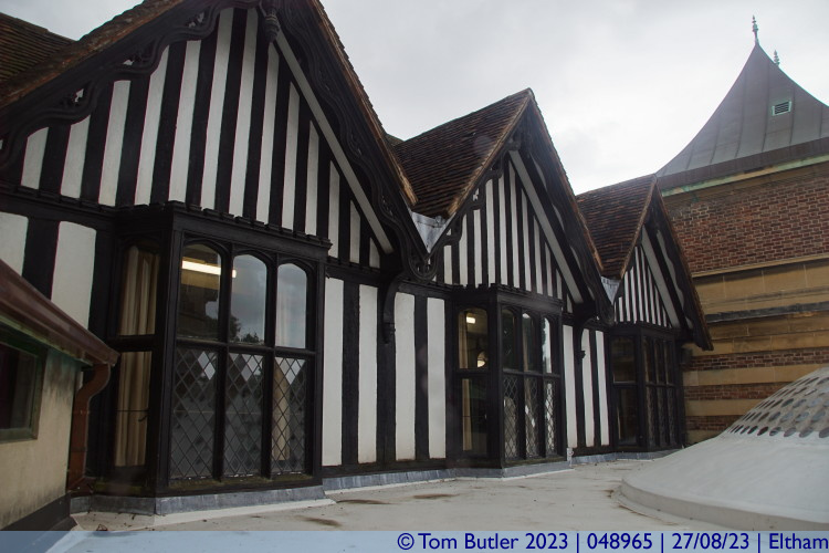 Photo ID: 048965, Original Tudor gable ends, Eltham, England