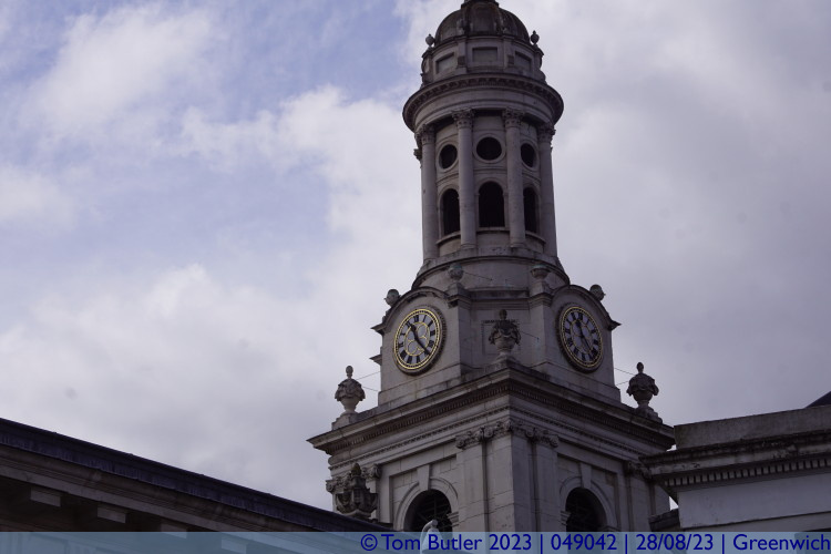 Photo ID: 049042, Tower of St Alfege's Church, Greenwich, England