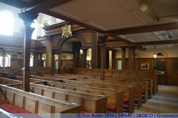 Photo ID: 049043, Inside the church, Greenwich, England