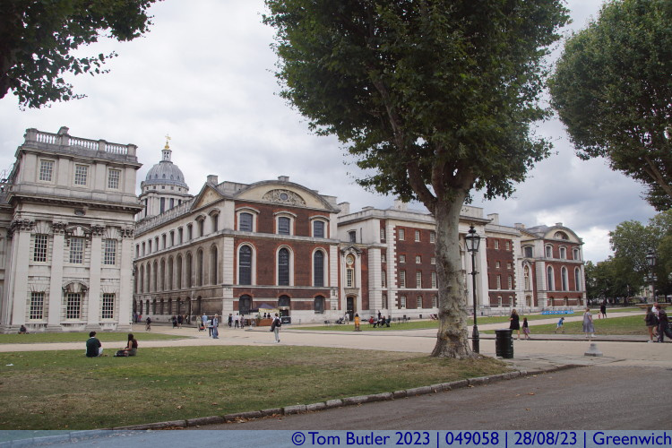 Photo ID: 049058, Parts of the Old Royal Naval College, Greenwich, England