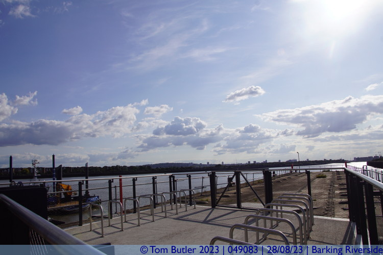 Photo ID: 049083, The view from the new pier, Barking Riverside, England