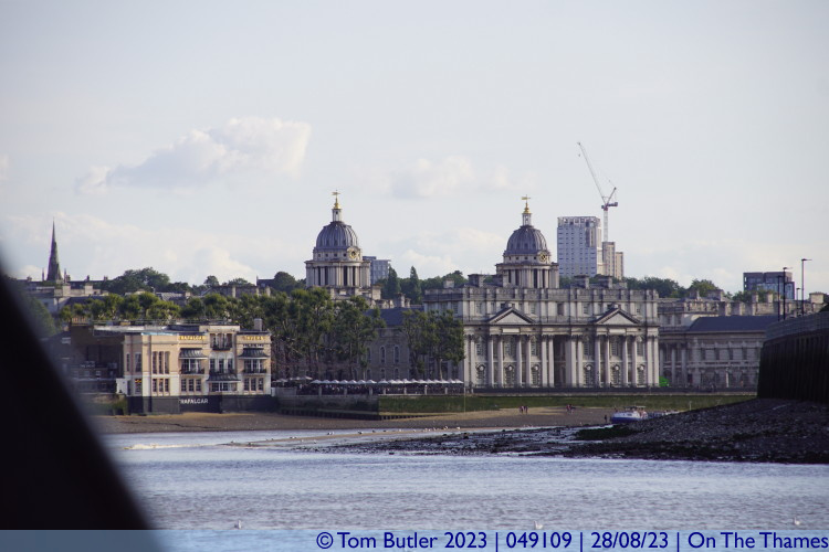 Photo ID: 049109, The Old Royal Naval College, On the Thames, England