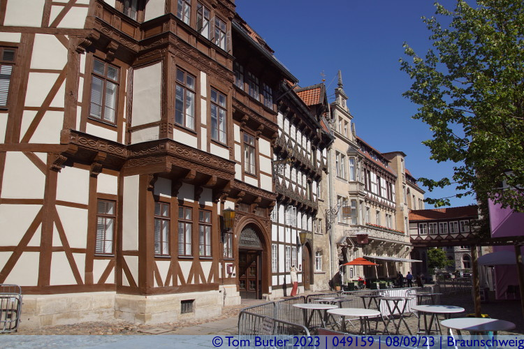 Photo ID: 049159, Buildings in the Burgplatz, Braunschweig, Germany