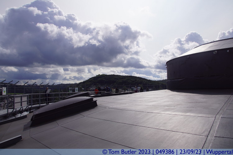 Photo ID: 049386, On the roof of the Visiodrom, Wuppertal, Germany