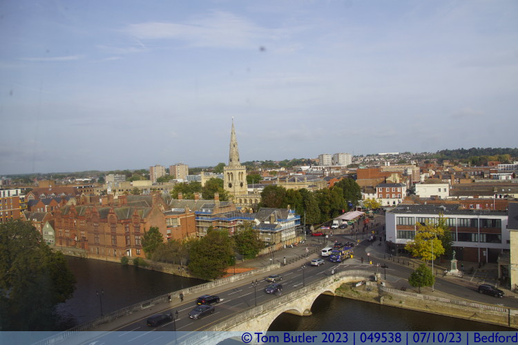 Photo ID: 049538, View over Bedford, Bedford, England