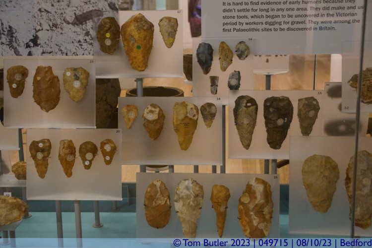 Photo ID: 049715, Stone axe heads, Bedford, England