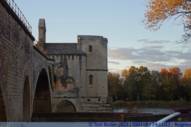 Photo ID: 050118, Chapel on the bridge, Avignon, France