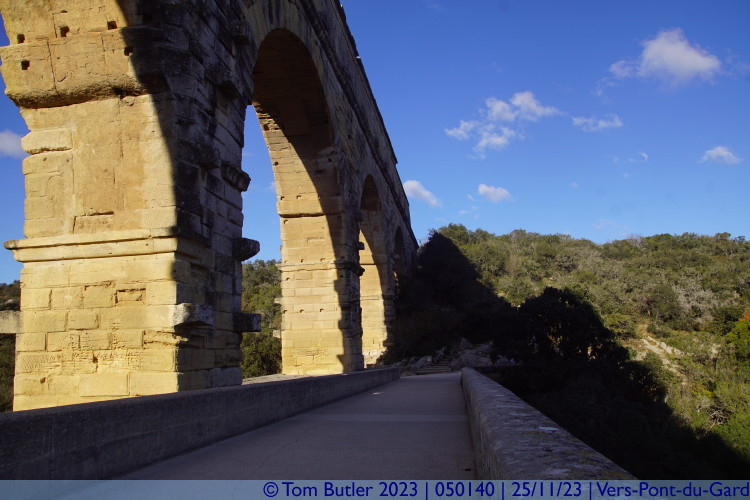 Photo ID: 050140, On the modern bridge, Vers-Pont-du-Gard, France