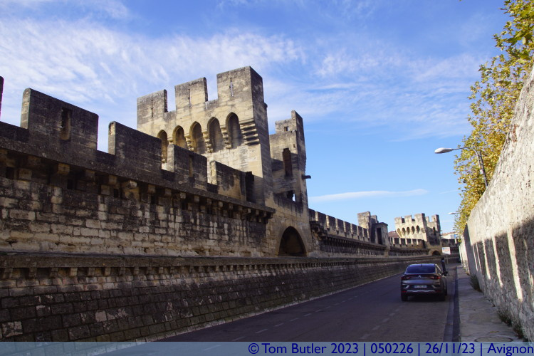 Photo ID: 050226, Behind the walls, Avignon, France