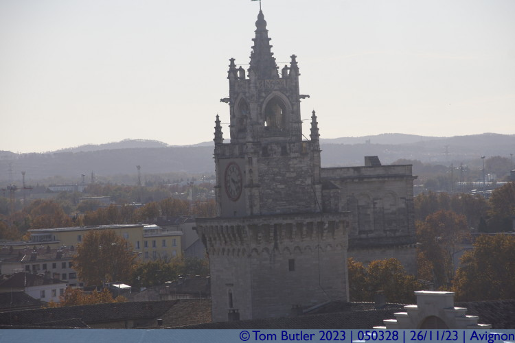 Photo ID: 050328, Town hall Clock Tower, Avignon, France