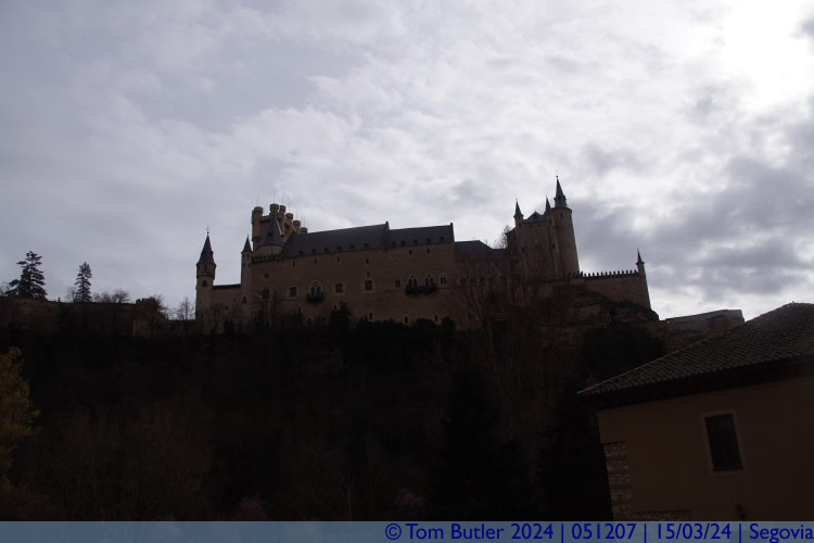 Photo ID: 051207, Below the Alczar, Segovia, Spain