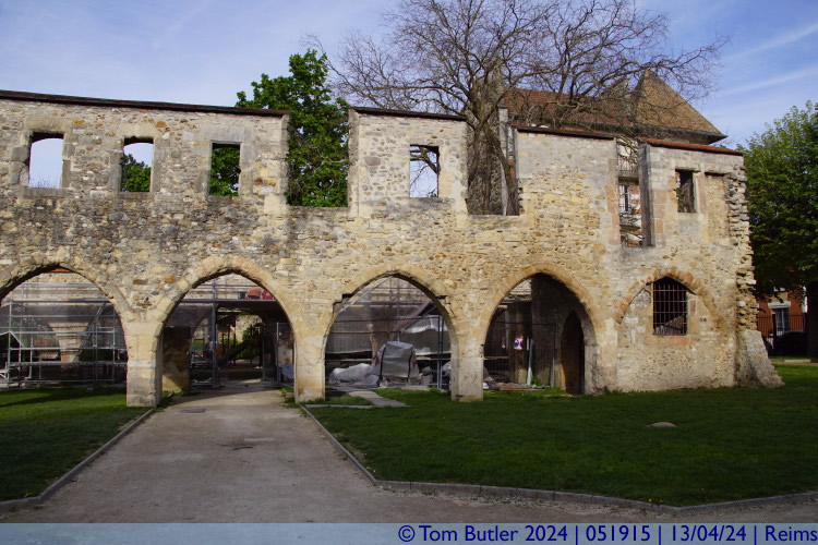 Photo ID: 051915, Ruines du Couvent des Cordeliers, Reims, France