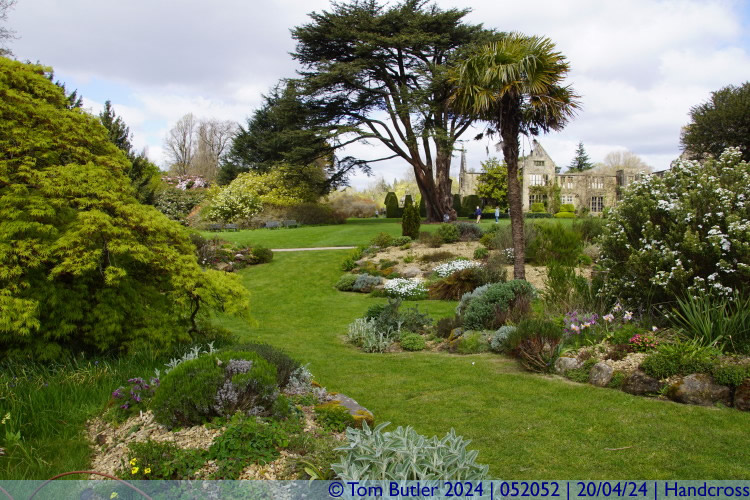 Photo ID: 052052, Looking across the gardens, Handcross, England