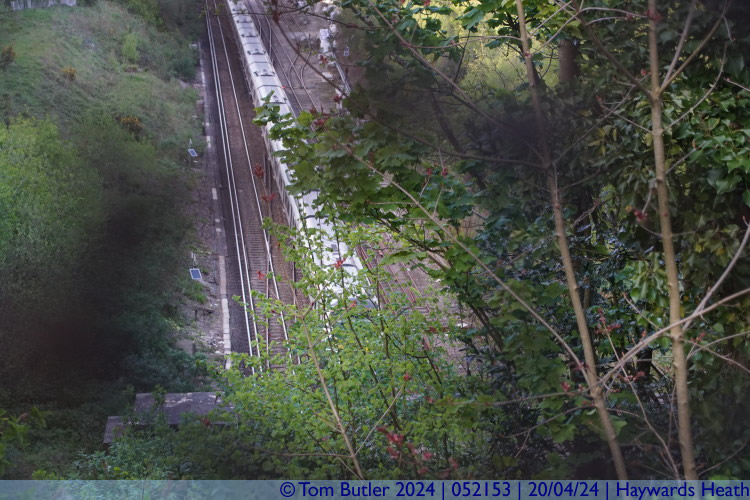 Photo ID: 052153, Train entering Haywards Heath Tunnel, Haywards Heath, England