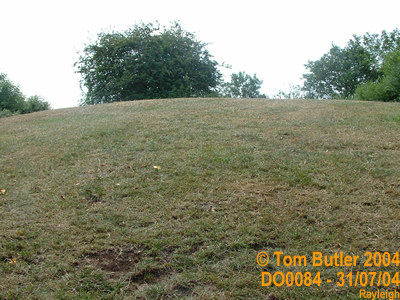 Photo ID: do0084, The mound, all that remains of the Bailey of Rayleigh castle, Rayleigh, Essex
