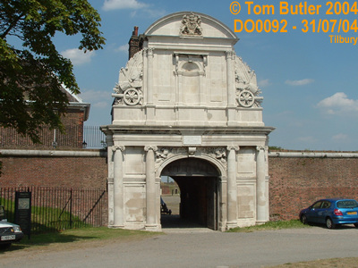 Photo ID: do0092, The front entrance to Tilbury Fort , Tilbury, Essex