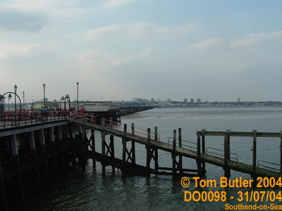 Photo ID: do0098, Looking down Southend pier , Southend, Essex