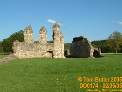 Photo ID: do0174, The ruins of Waverley Abbey, Waverley, Near Farnham, Surrey