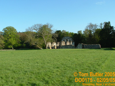 Photo ID: do0175, The ruins of Waverley Abbey, Waverley, Near Farnham, Surrey