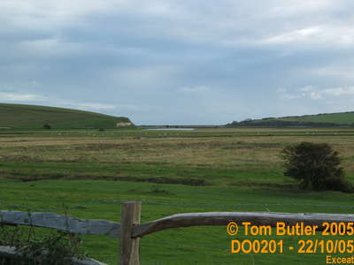 Photo ID: do0201, Looking across to where the Cuckmere River enters into the English Channel, Exceat, East Sussex